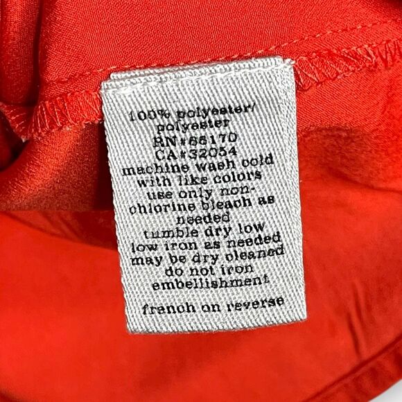 Urban Outfitters Ecote Lightweight V neck Orange Cami Tank Top Women’s Small - Picture 9 of 10